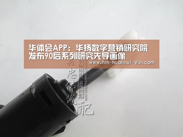 华体会APP:华扬数字营销研究院发布90后系列研究先导画像(图1) 华体会官网